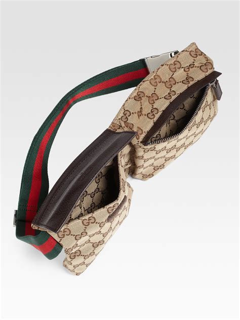 gucci two pouch belt bag|Gucci belt bag outlet.